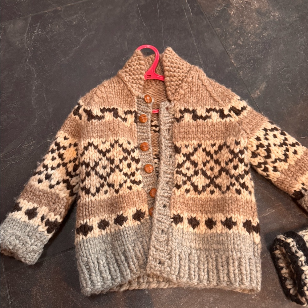 Kids Cowichan Sweater